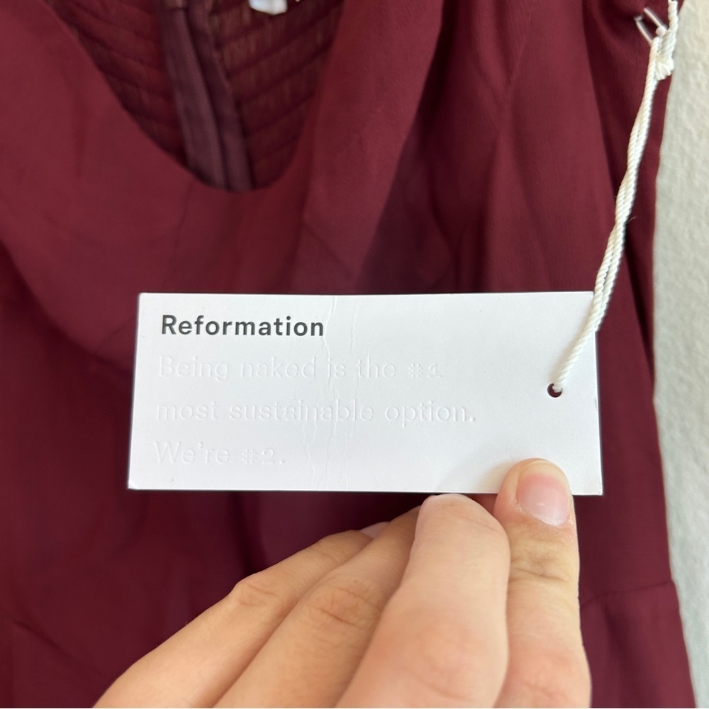 NWT Reformation Juliette Dress Size 10 - Picture 7 of 11